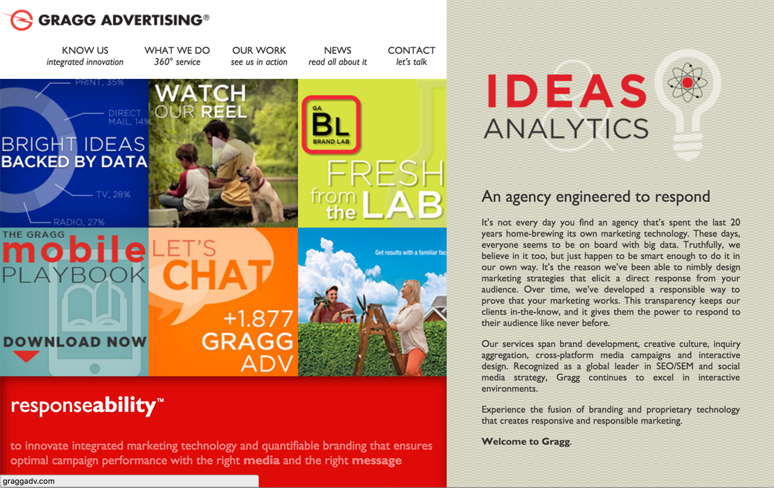 GraggAdvertisingWebShot